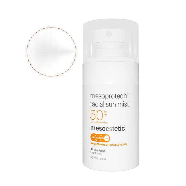 Mesoprotech Antiaging Facial Sun Mist SPF 50+  Mgiełka do twarzy